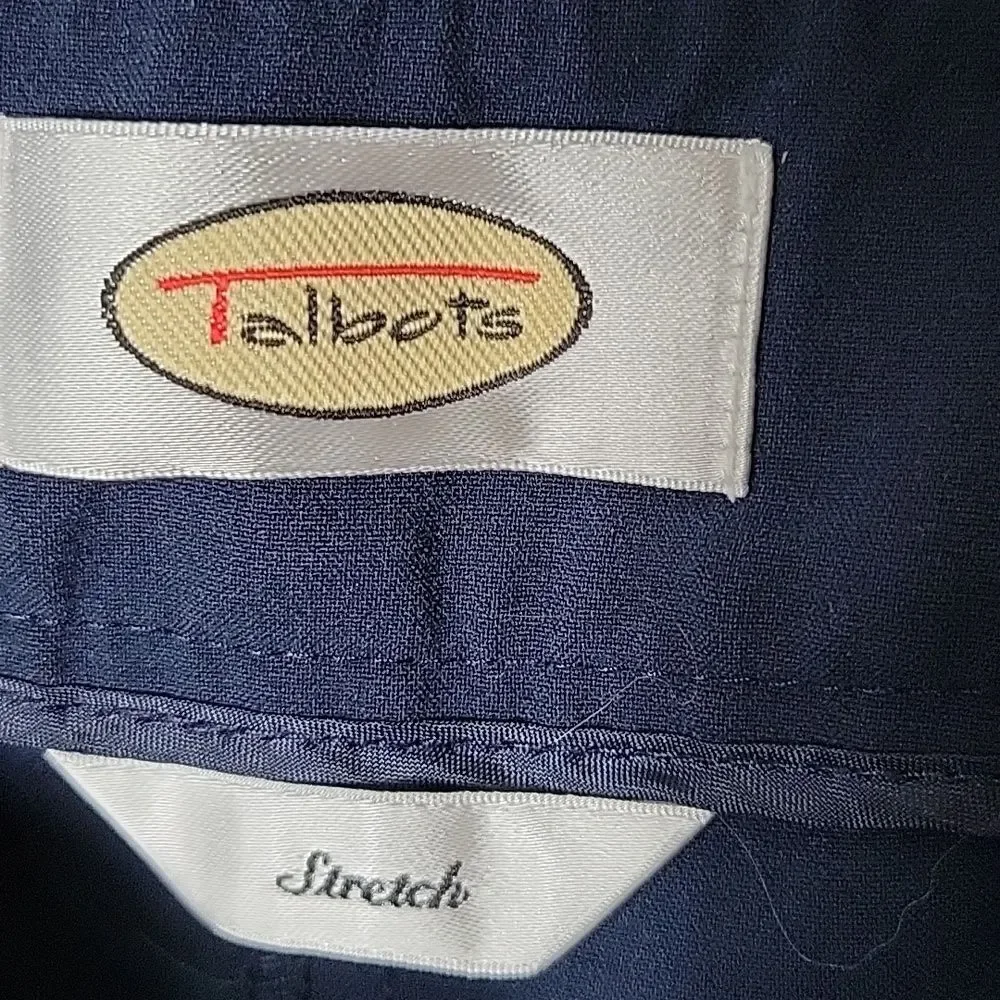 Talbots Elegant Navy Women's Pants Size 8